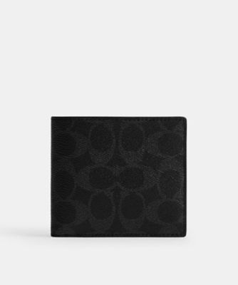 ＜COACH＞コイン　ウォレット　シグネチャー　キャンバス